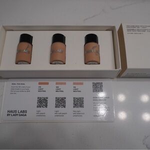 Haus Labs by Lady Gaga Light Foundation Trio